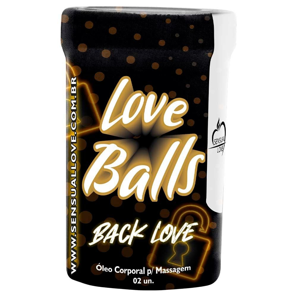 LOVE BALLS BACK LOVE ANAL 02 UNIDADES SENSUAL LOVE