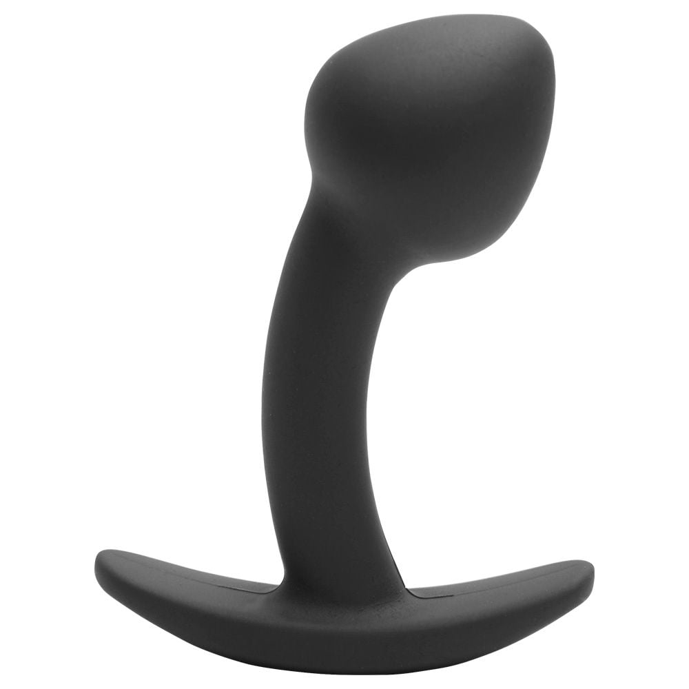 PLUG ANAL CURVADO SILICONE TAMANHO P VIPMIX