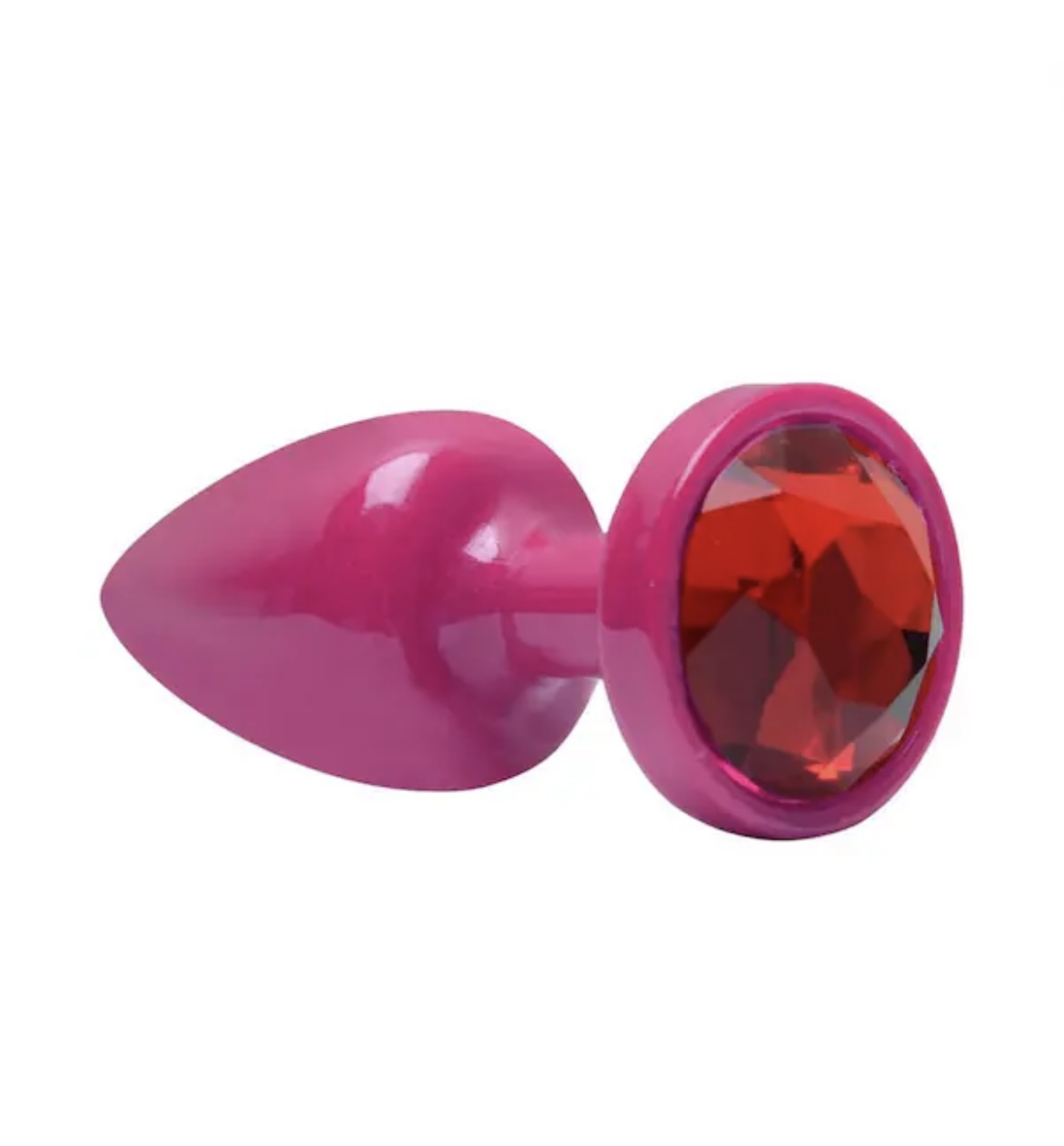 Plug Anal P Abs Pink,pedra vermelha