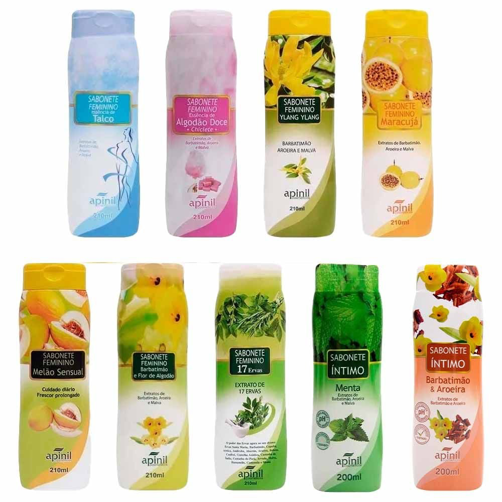 SABONETE LÍQUIDO AROMÁTICO 200ML APINIL