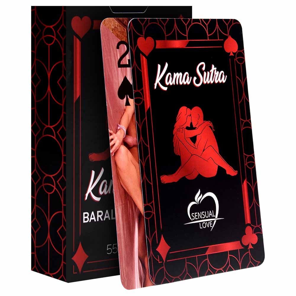 BARALHO KAMA SUTRA ERÓTICO HARD 55 CARTAS COPAG