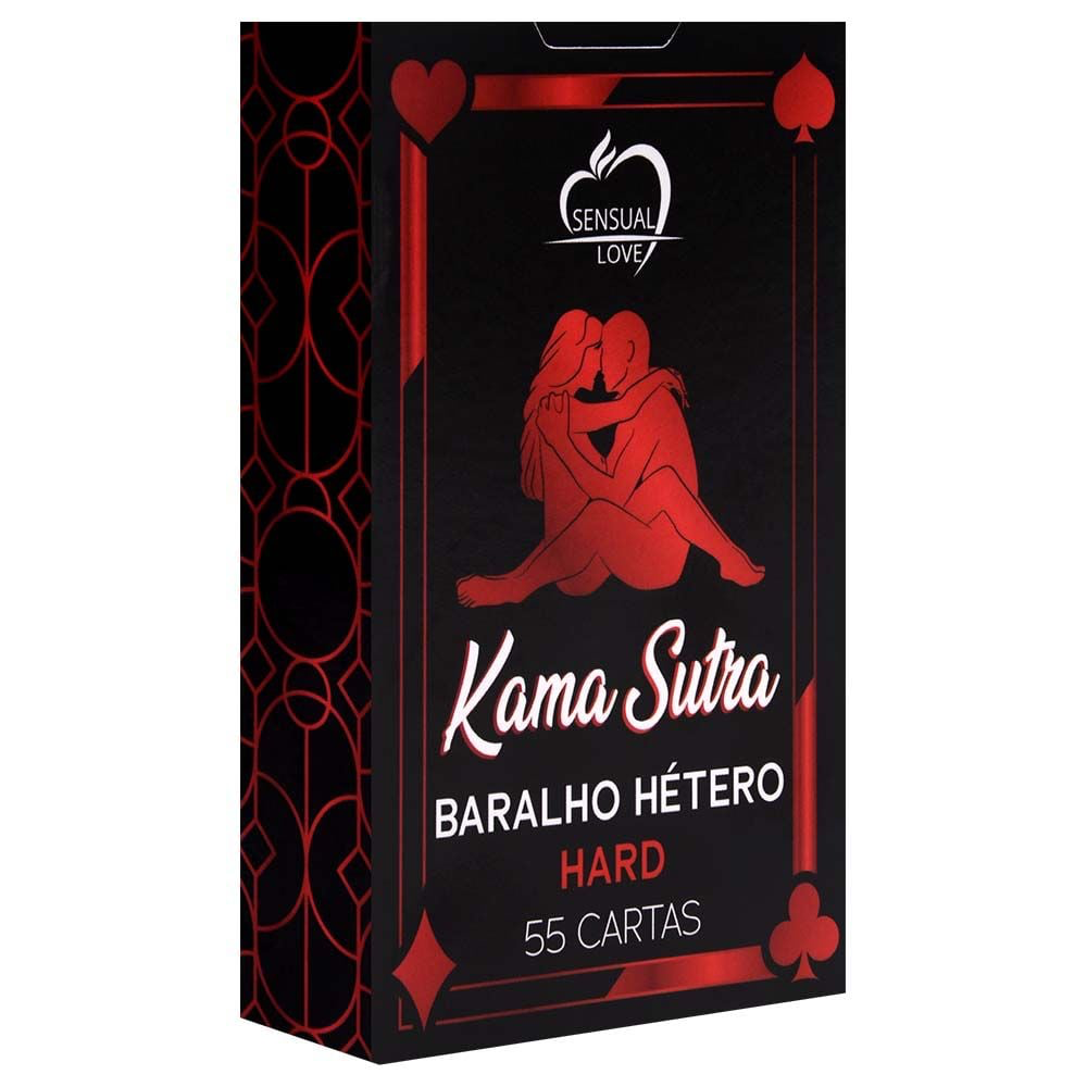 BARALHO KAMA SUTRA ERÓTICO HARD 55 CARTAS COPAG