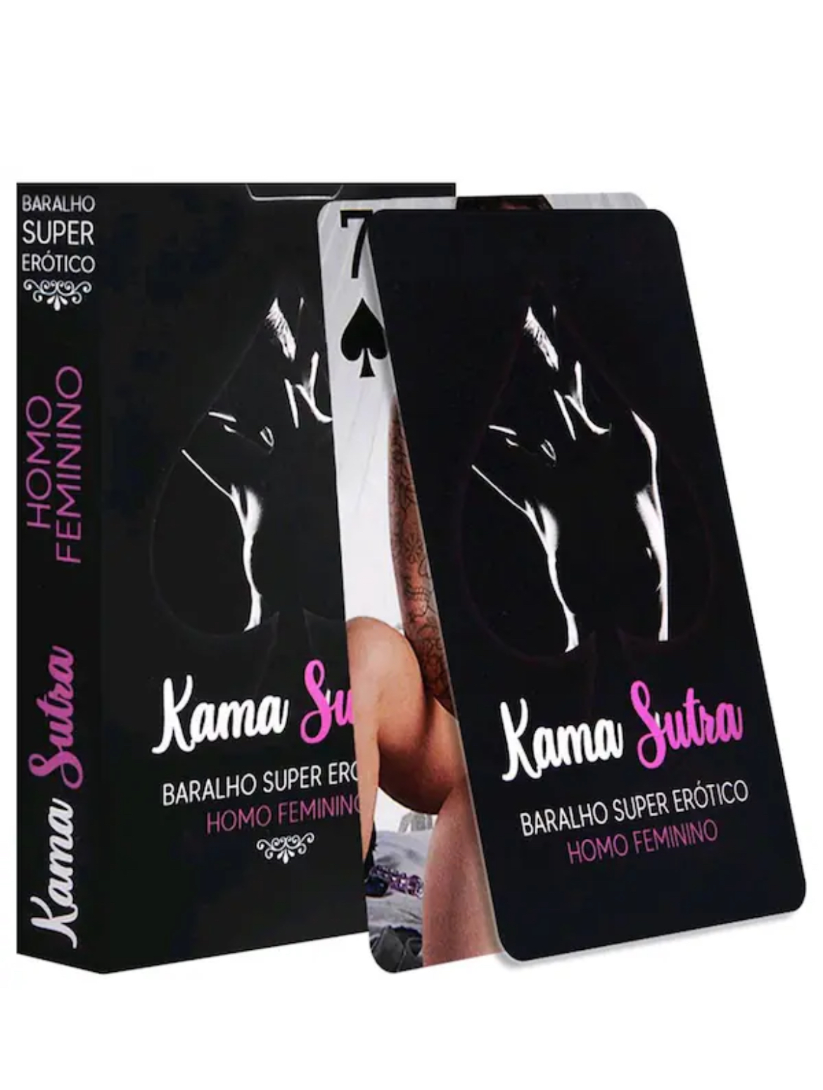 Baralho Kama Sutra Super Erótico Lésbica 55 Cartas Copag