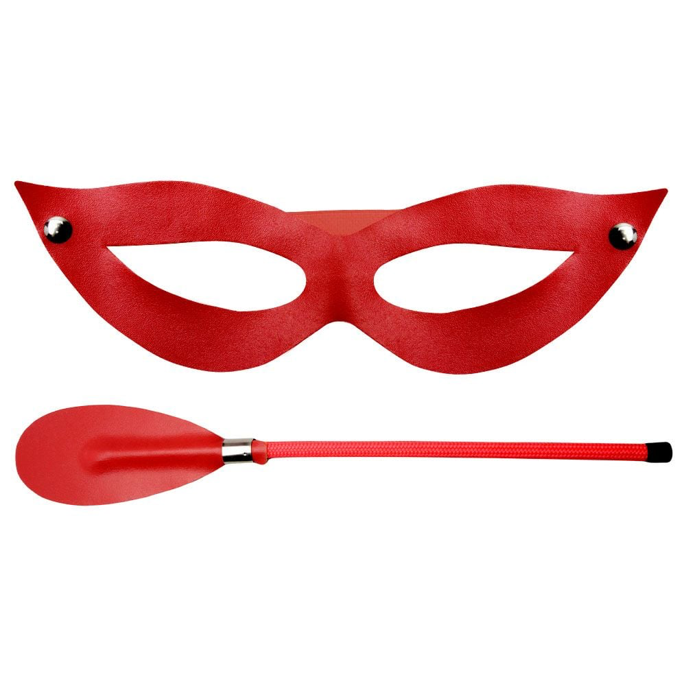 KIT CHIBATA OVAL COM MÁSCARA DOMINATRIXXX