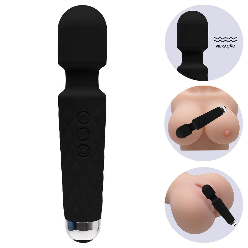 VIBRADOR VARINHA MÁGICA 20 VELOCIDADES