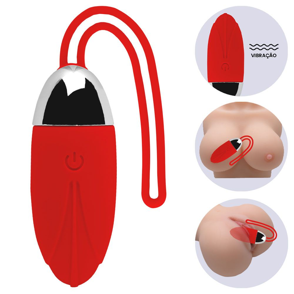 CÁPSULA VIBRADORA 10 MODOS USB