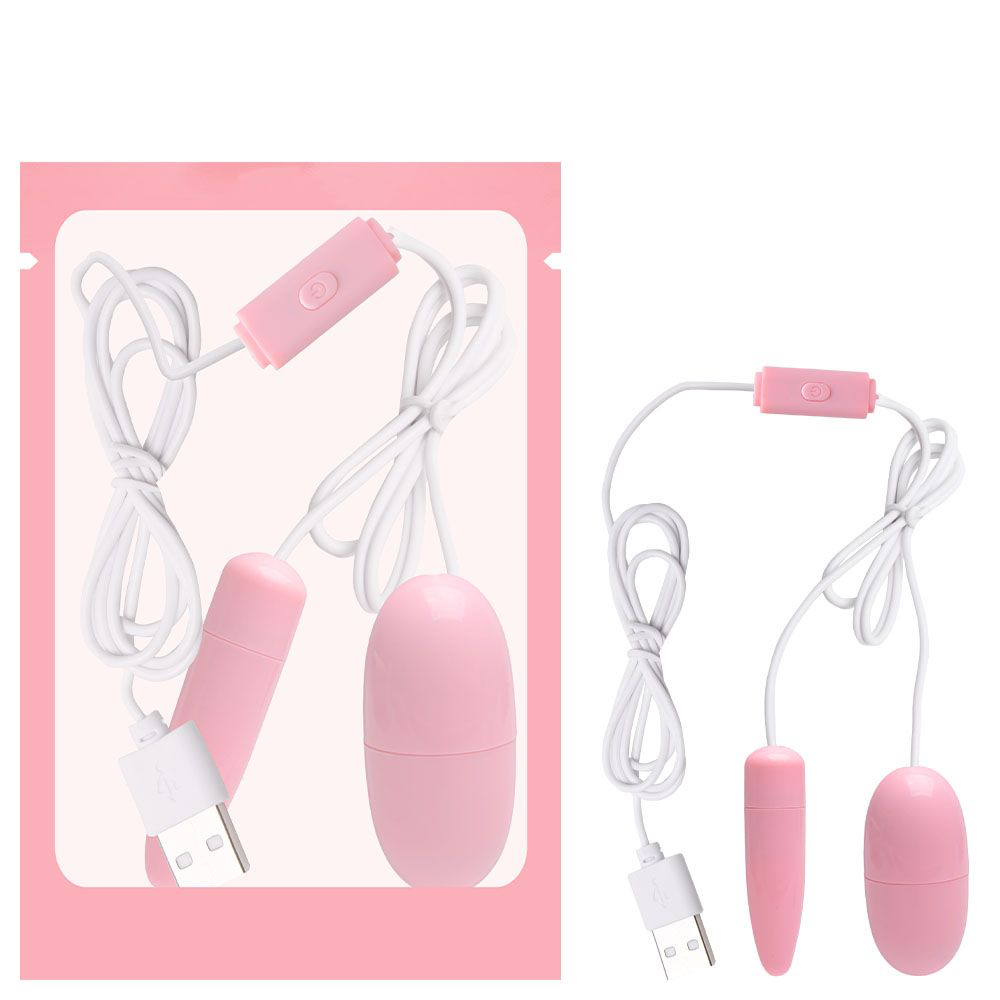 CÁPSULA DUPLA VIBRATÓRIA USB 12 MODOS