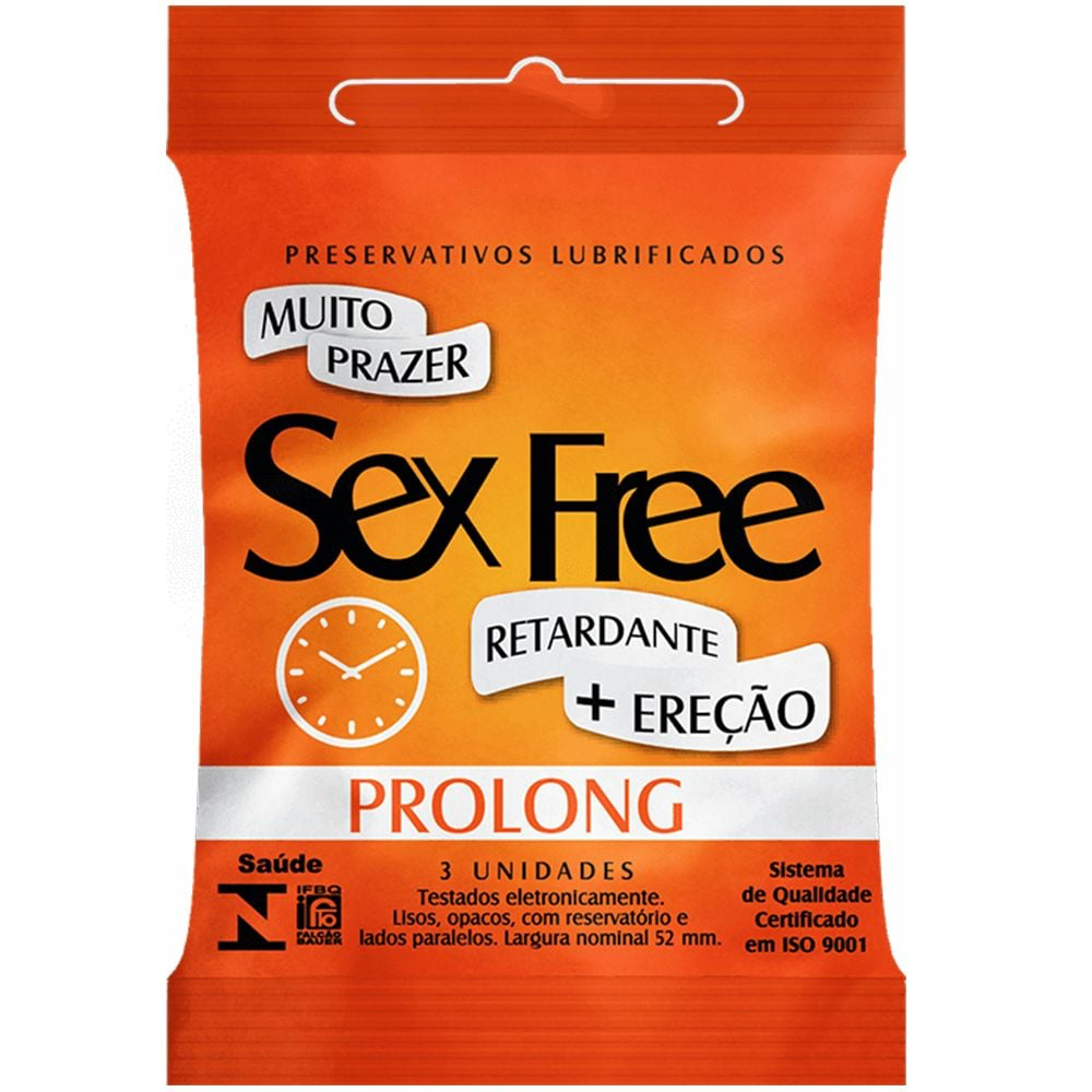 PRESERVATIVO PROLONG COM 3 UNIDADES