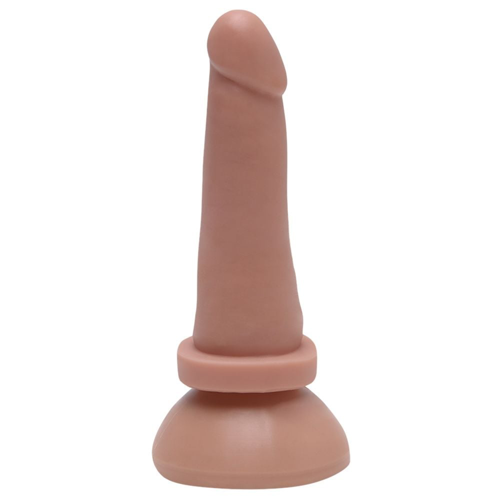 PÊNIS BORRACHA MACIÇO COM VENTOSA 15 X 3,3CM KGEL