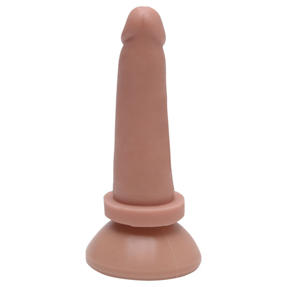 PÊNIS BORRACHA MACIÇO COM VENTOSA 15 X 3,3CM KGEL
