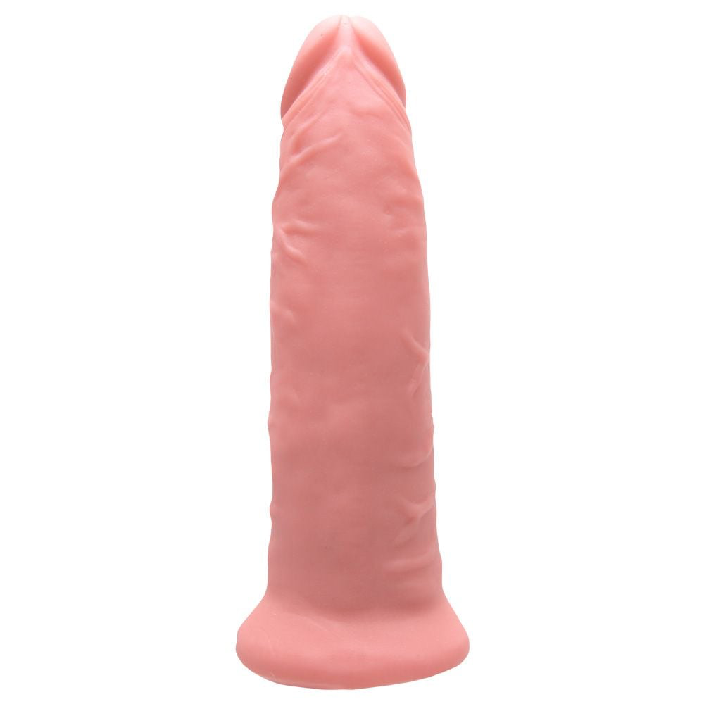 PÊNIS DE BORRACHA MACIÇA 14 X 3,4CM PRAZER E CIA