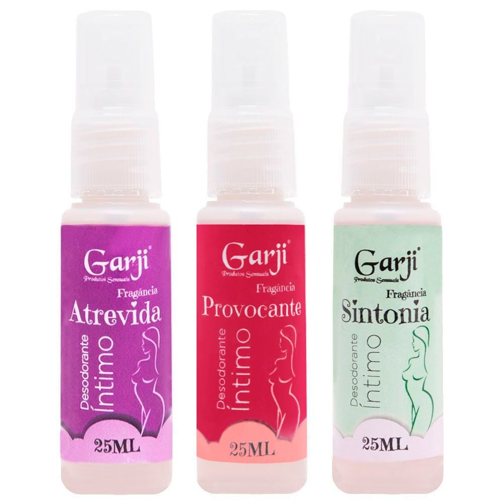 DESODORANTE ÍNTIMO SPRAY SENSUAL 25ML GARJI