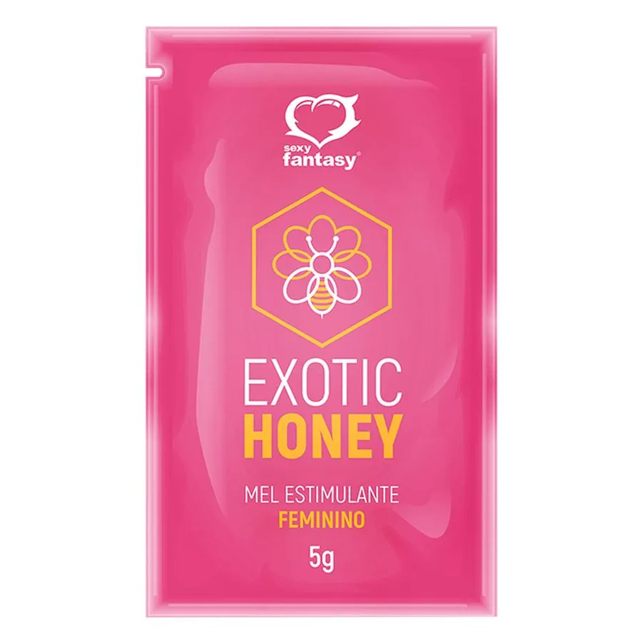 EXOTIC HONEY GEL ESTIMULANTE FEMININO SACHÊ 5G SEXY FANTASY