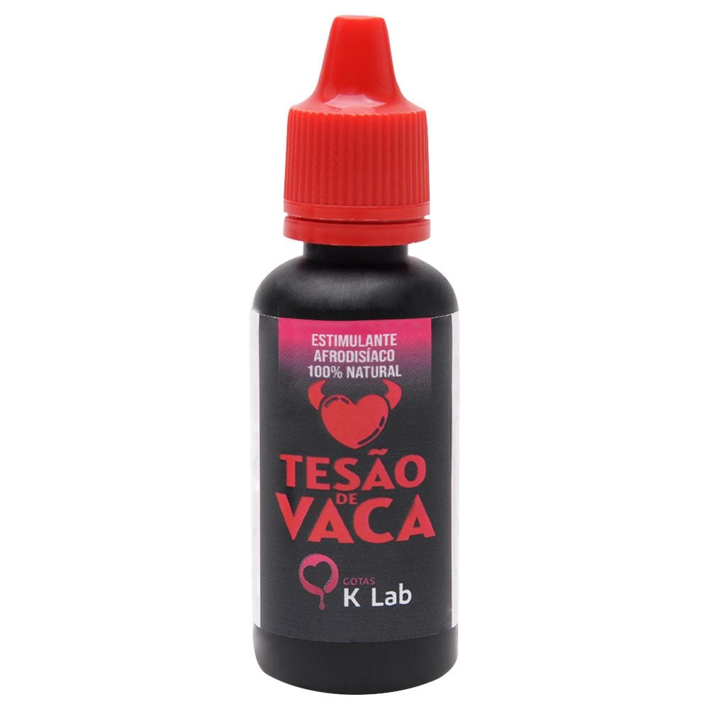 TESÃO DE VACA EXCITANTE GOTAS 20ML K-LAB