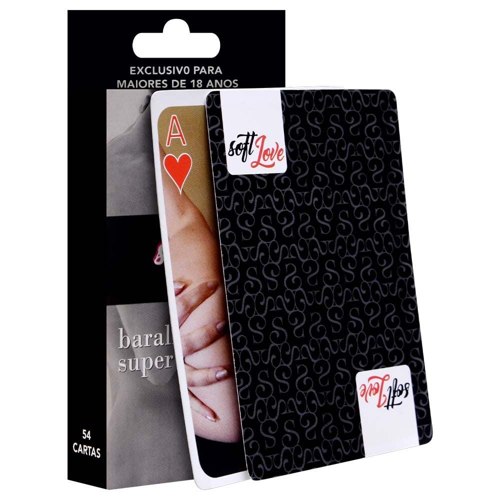 BARALHO SUPER ERÓTICO 54 CARTAS SOFT LOVE