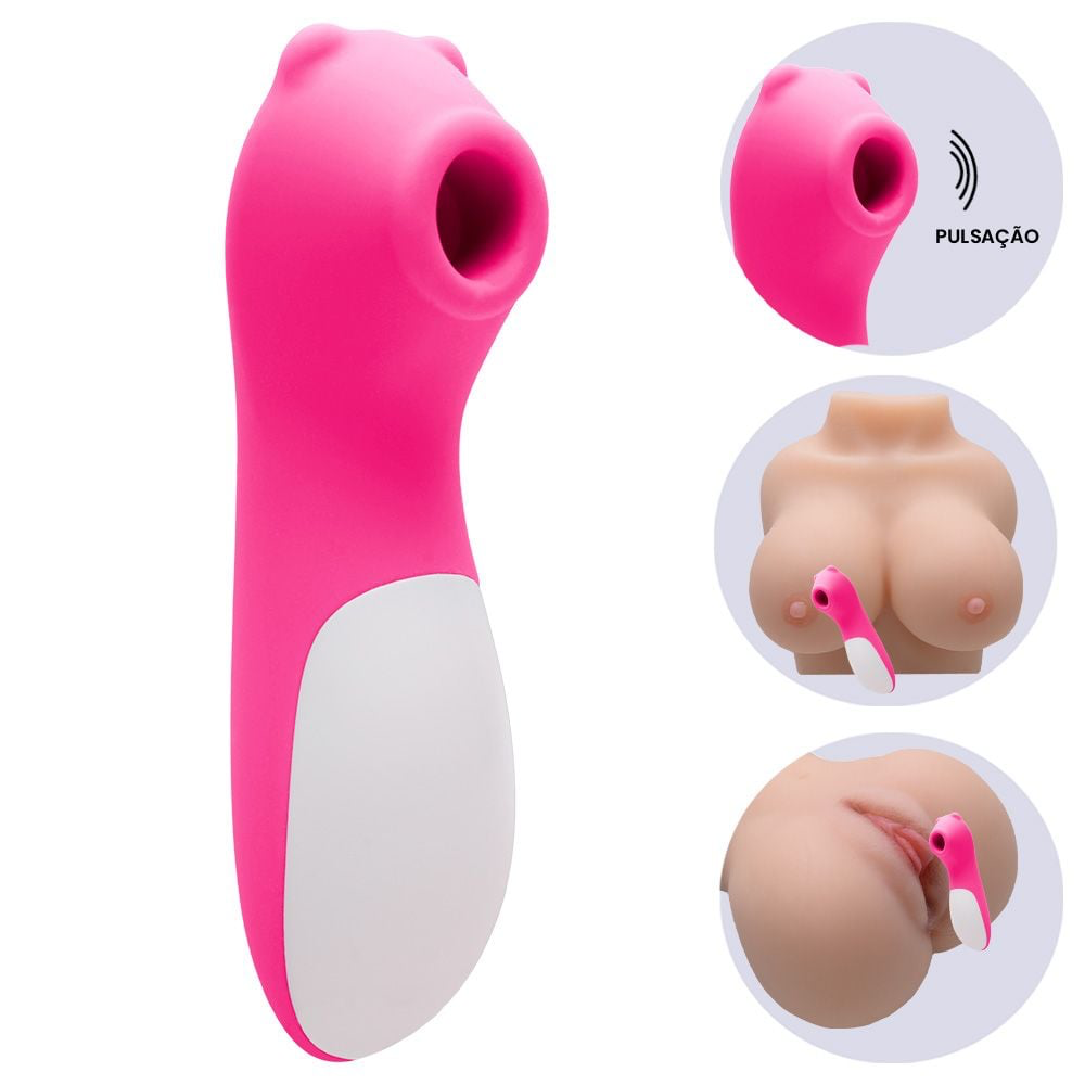 ESTIMULADOR USB CLITÓRIS URSO 10 PULSAÇÕES YOUVIBE VIPMIX