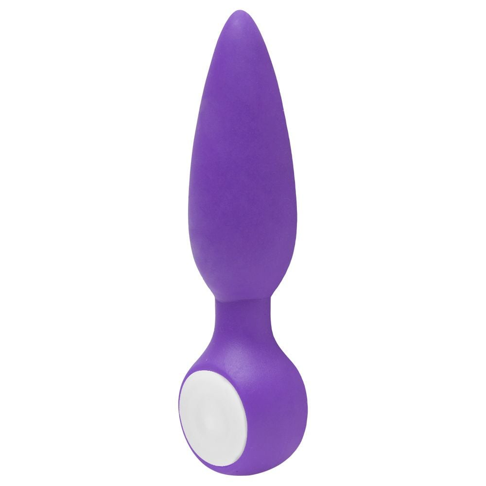 PLUG ANAL LED CÔNICO DIVERSÃO AO CUBO