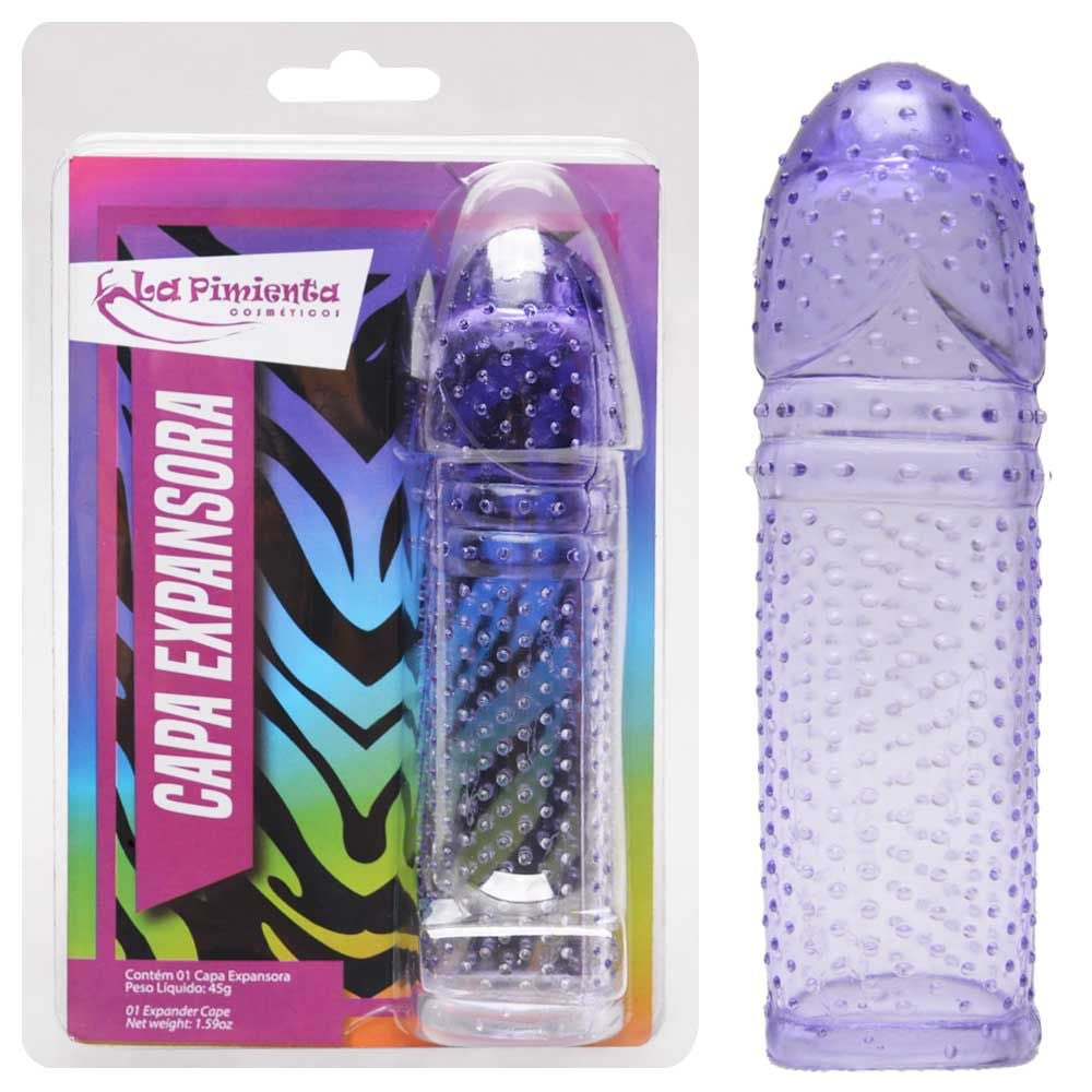 CAPA PENIANA EXPANSORA EM SILICONE LA PIMIENTA
