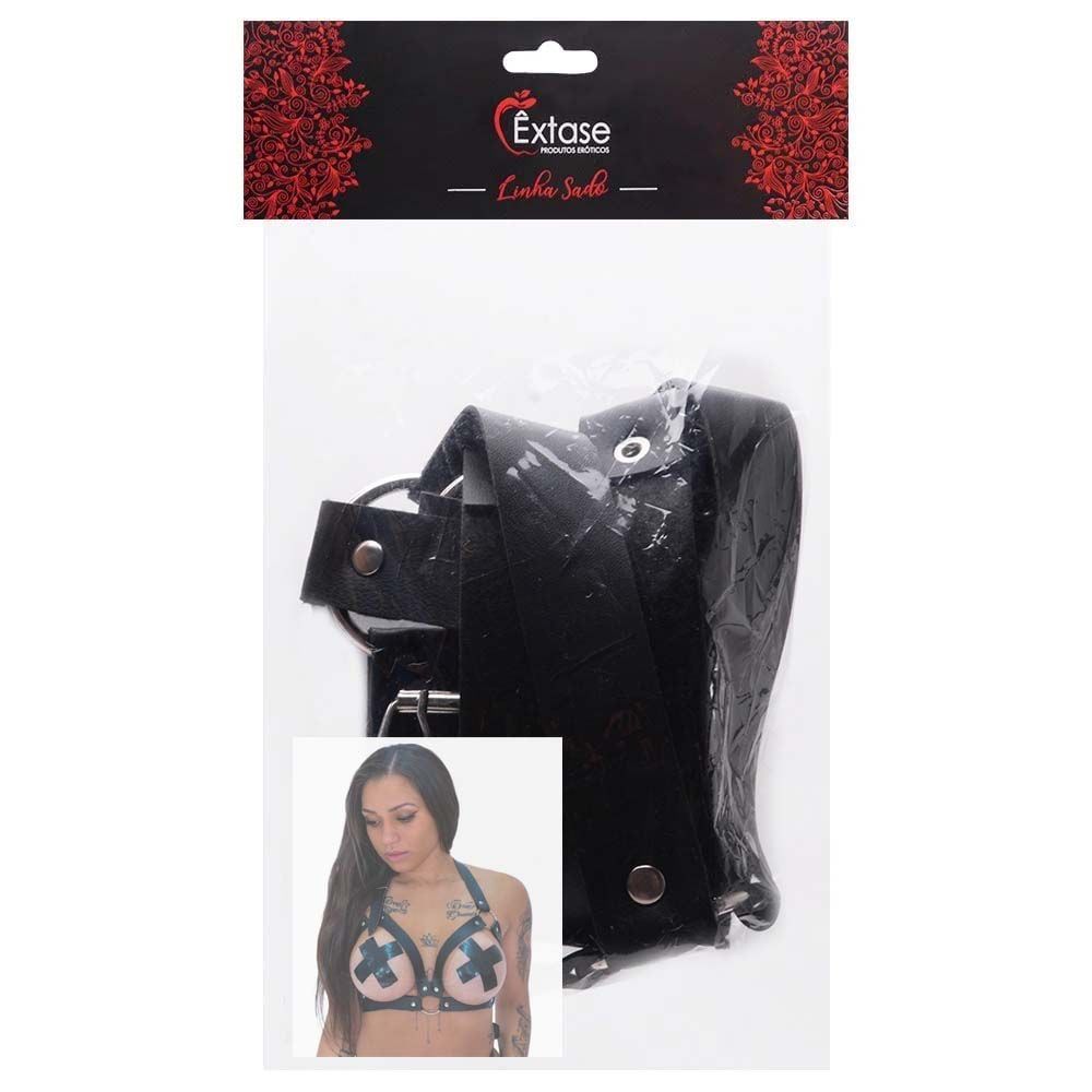 SUTIÃ SADO HARNESS SENSUAL ÊXTASE