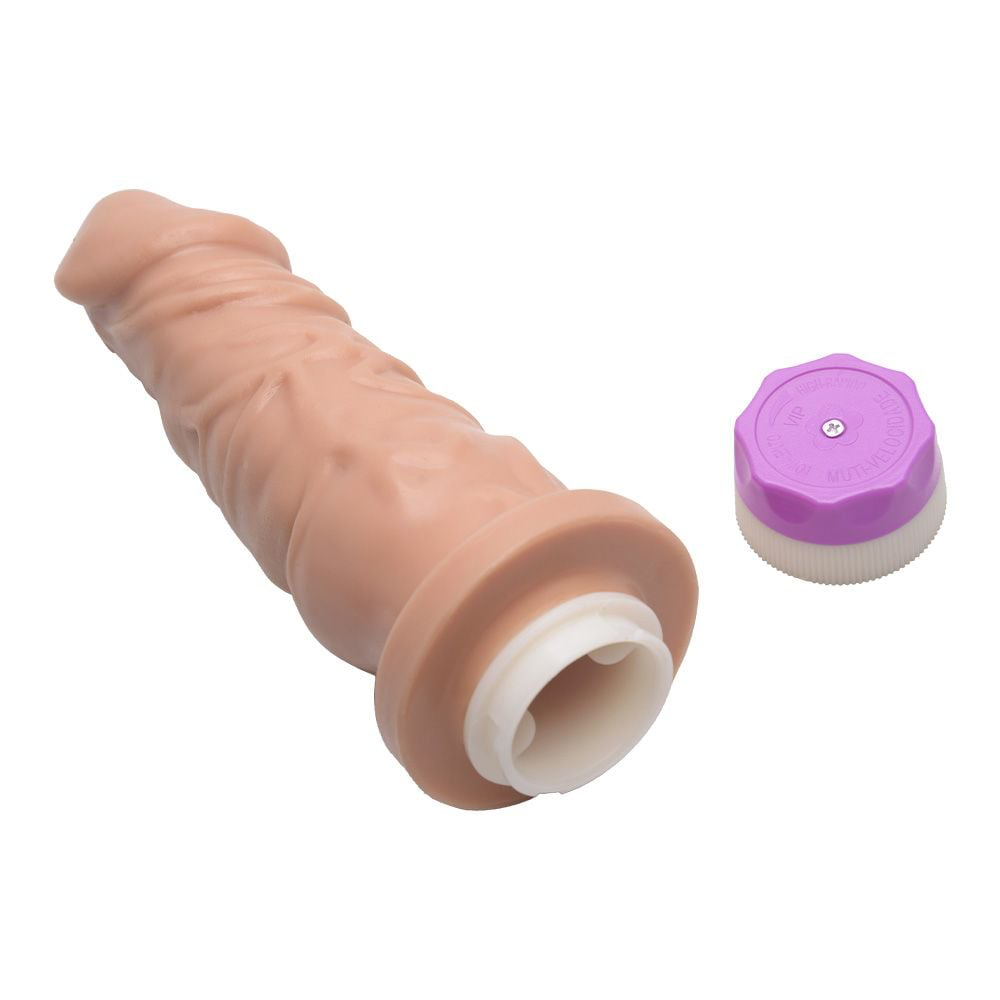 PÊNIS VIBRADOR INTERNO 18 X 4CM KGEL