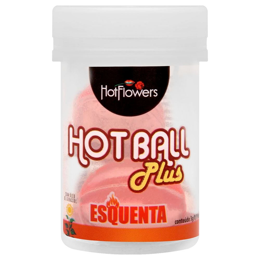 HOT BALL PLUS BOLINHA ESQUENTA HOT FLOWERS