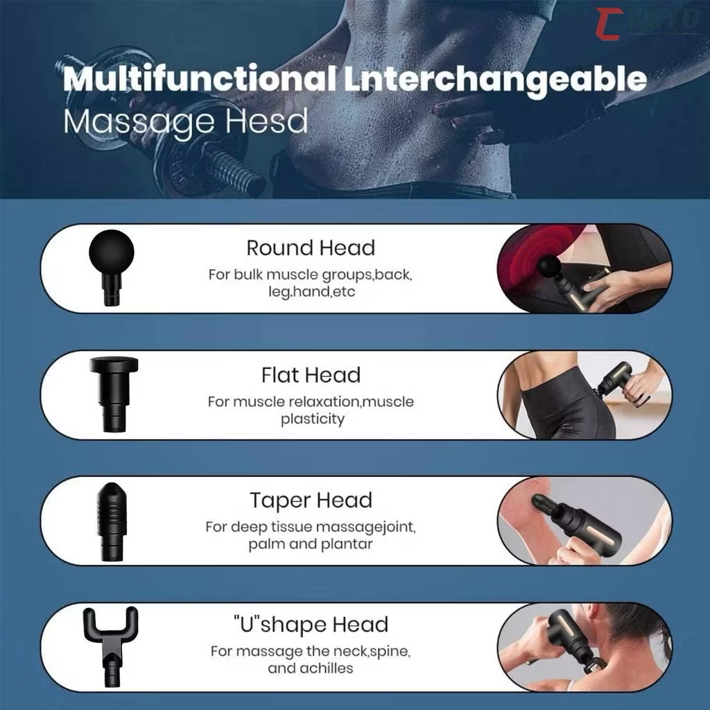 ￼Massageador Elétrico Alta Frequência Profissional Muscular Massagem