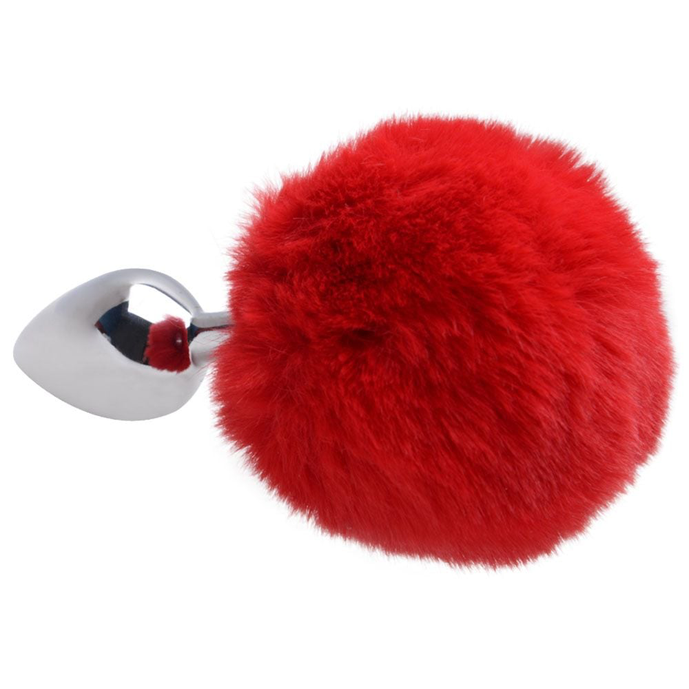 PLUG ANAL P AÇO POMPOM COELHO SEXY IMPORT