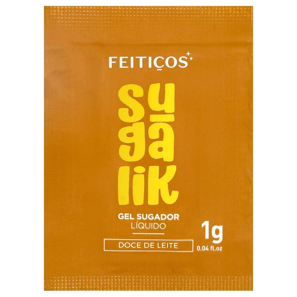 SACHÊ SUGALIK SUGADOR PULSADOR LÍQUIDO 1G FEITIÇOS
