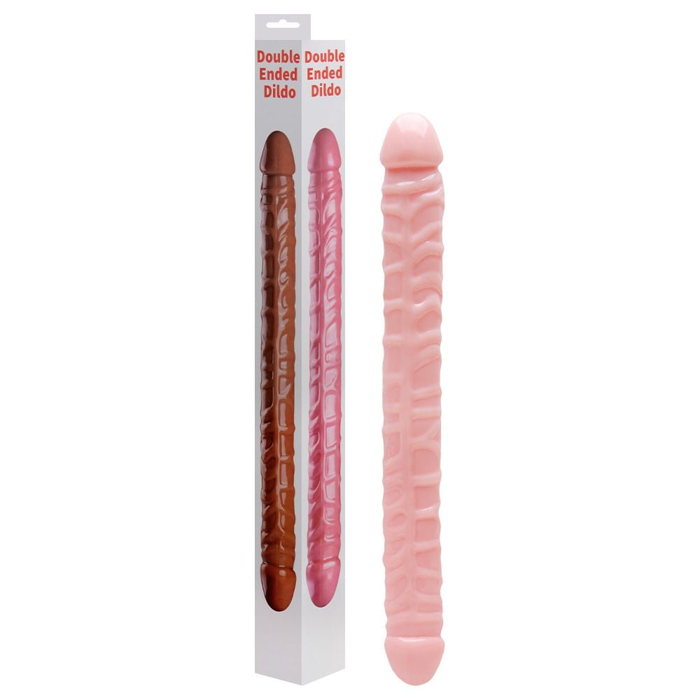 PÊNIS REALÍSTICO DUPLO MACIÇO 33 X 3,2CM SEXY IMPORT