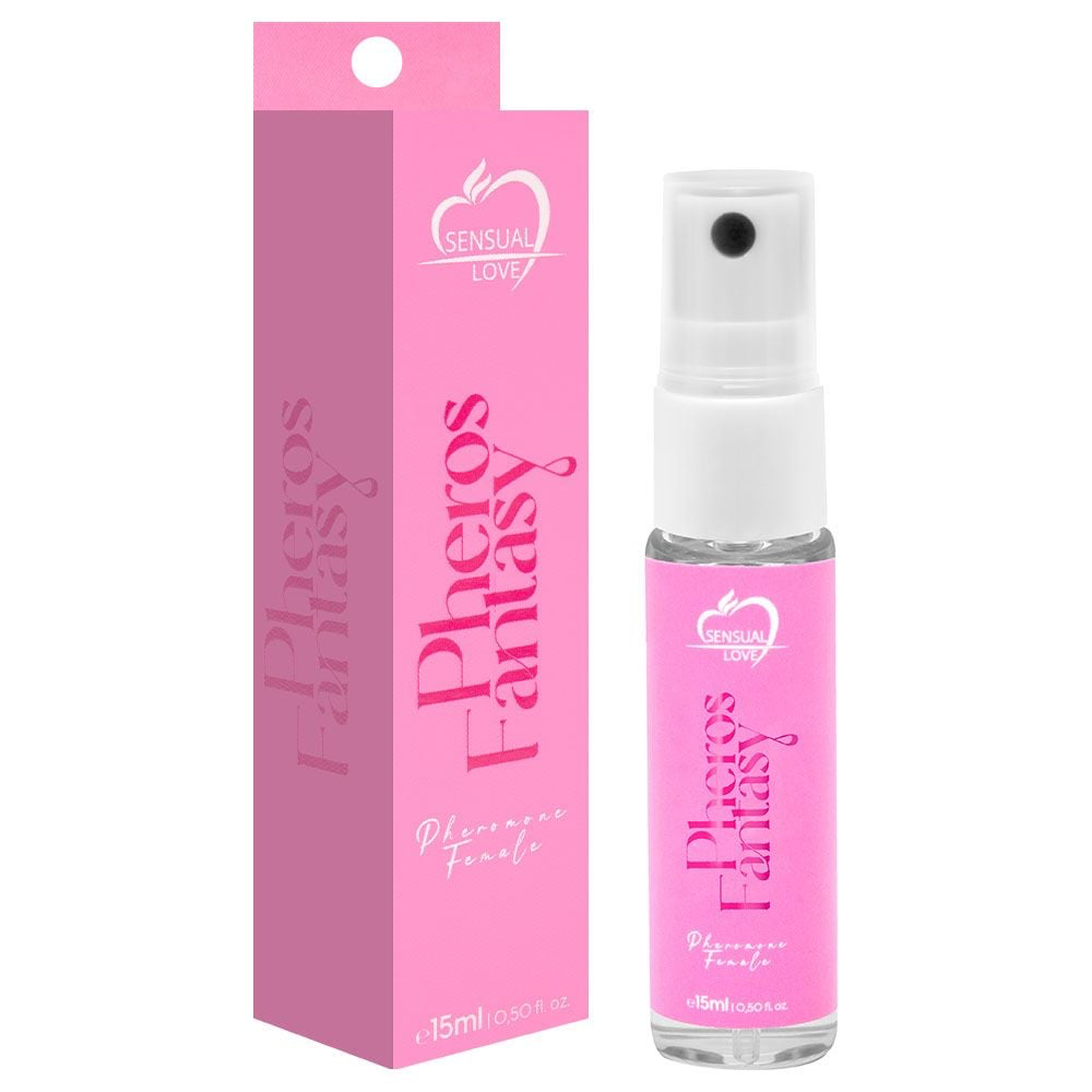 PHEROS FANTASY PERFUME AFRODISÍACO 15ML SENSUAL LOVE