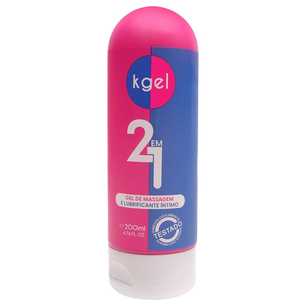 LUBRIFICANTE ÍNTIMO 2 EM 1 200ML KGEL