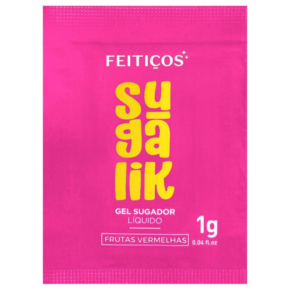 SACHÊ SUGALIK SUGADOR PULSADOR LÍQUIDO 1G FEITIÇOS