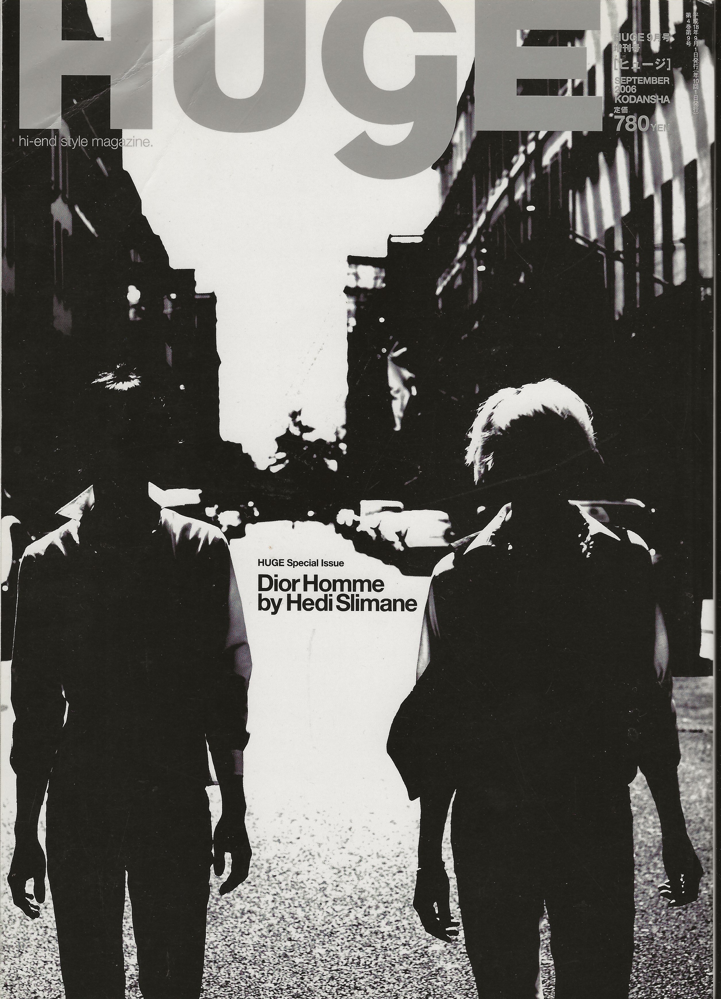 Dior Homme by Hedi Slimane HUGE Magazine