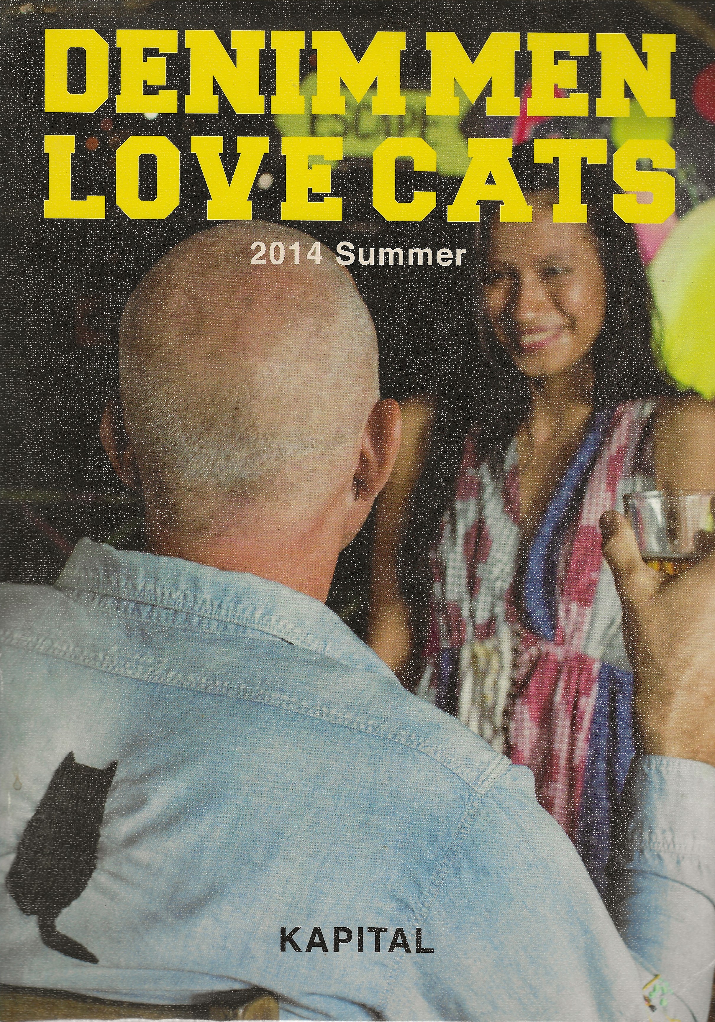 KAPITAL 2014 Denim Men Love Cats catalog