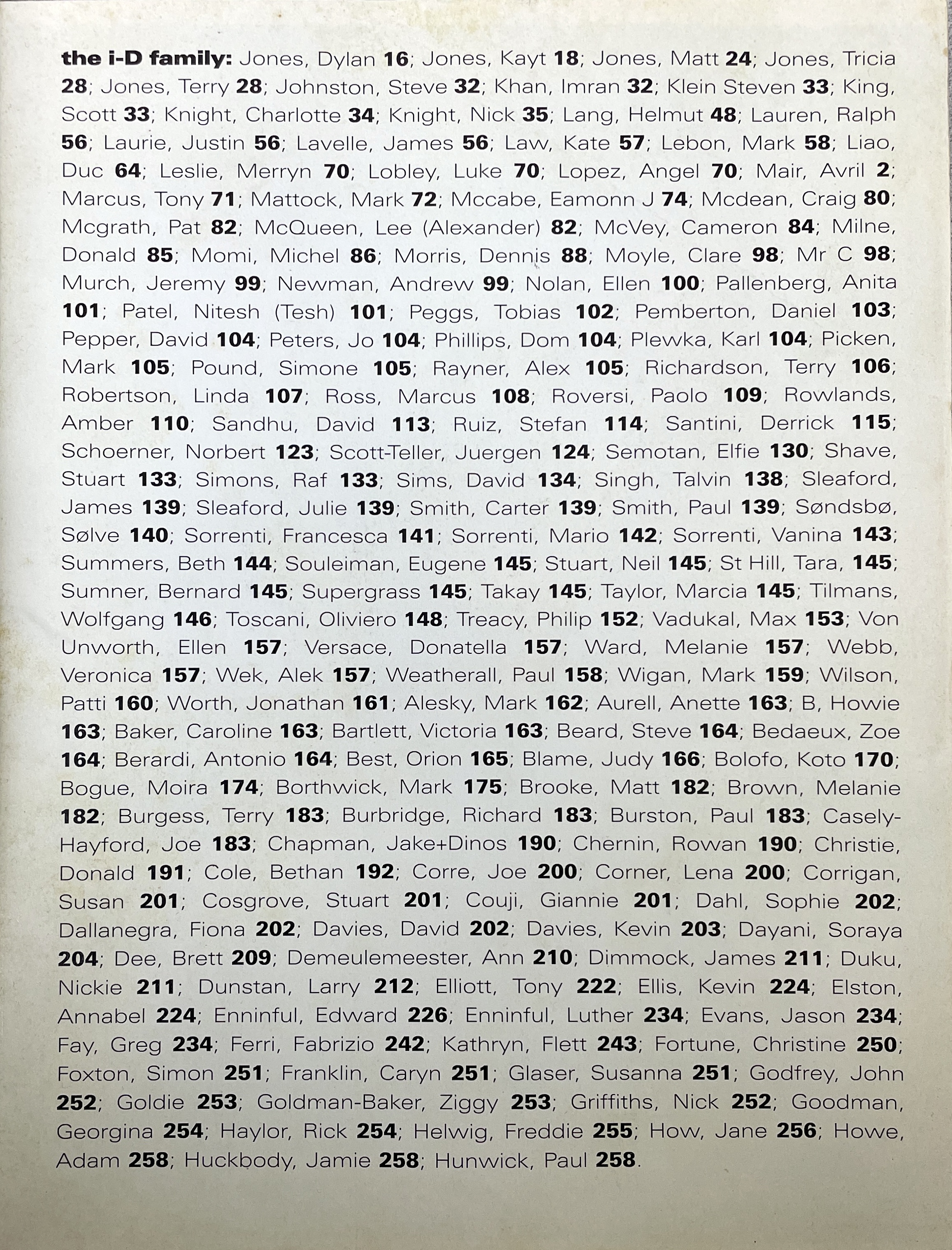 Future Positive I-D Family Book