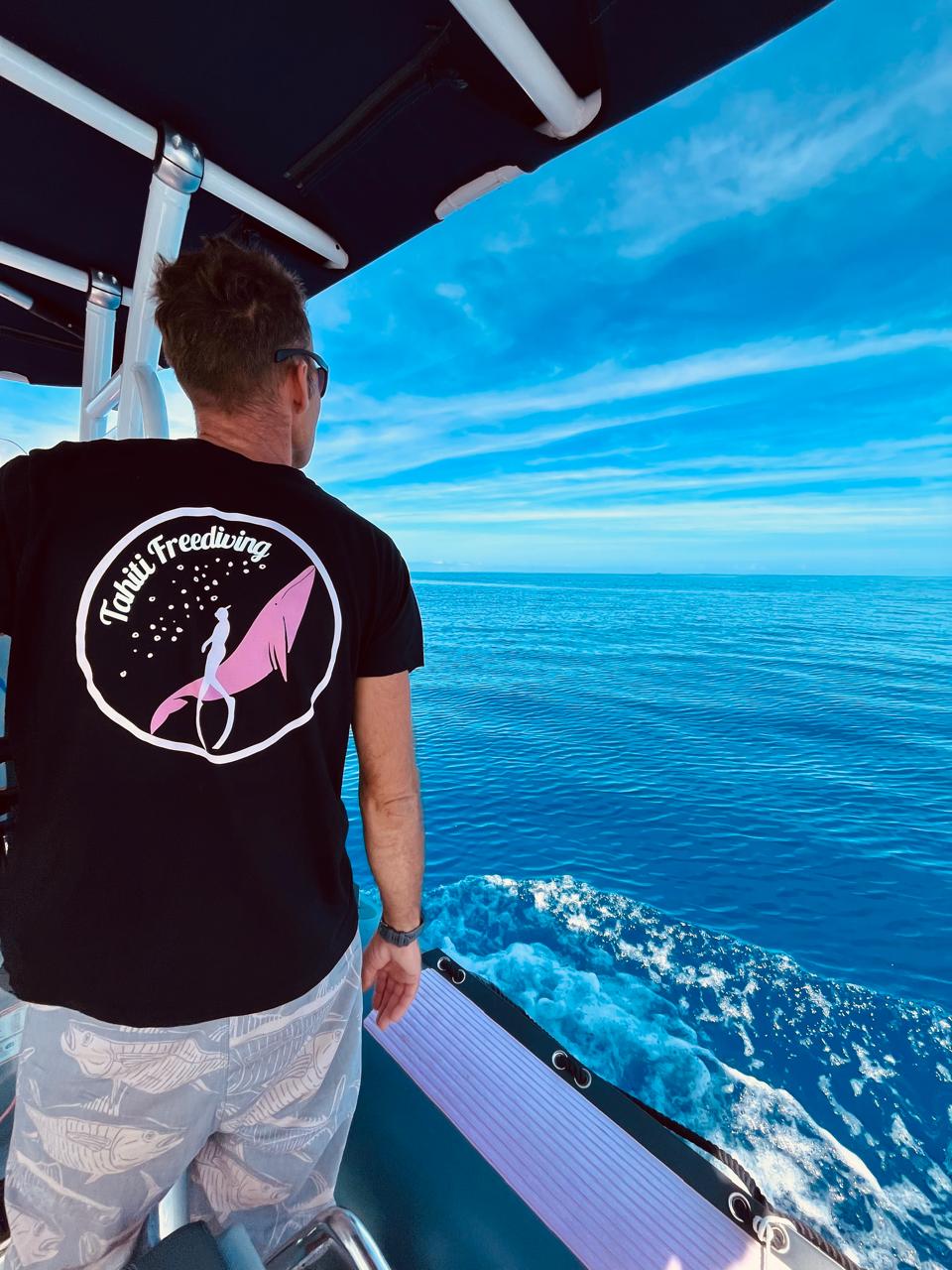 T-shirt Tahiti Freediving