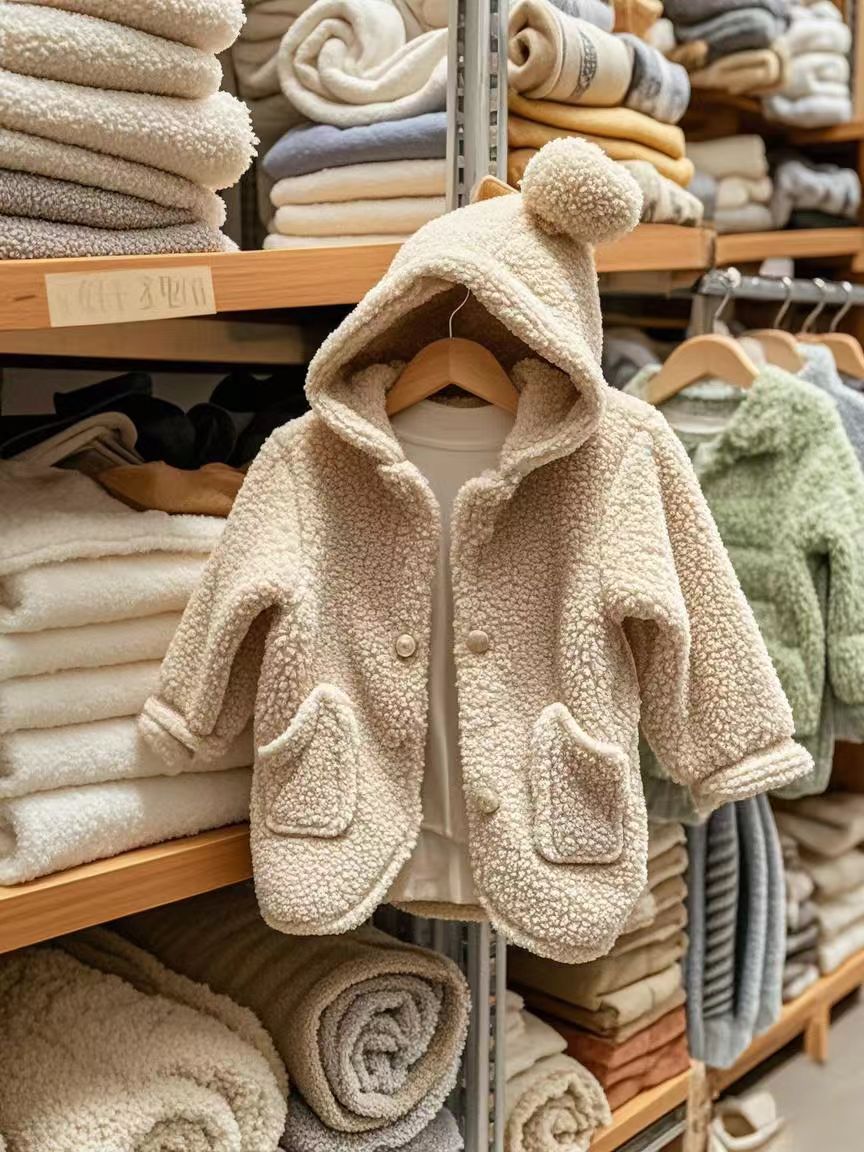 Cozy Sherpa Baby Jacket