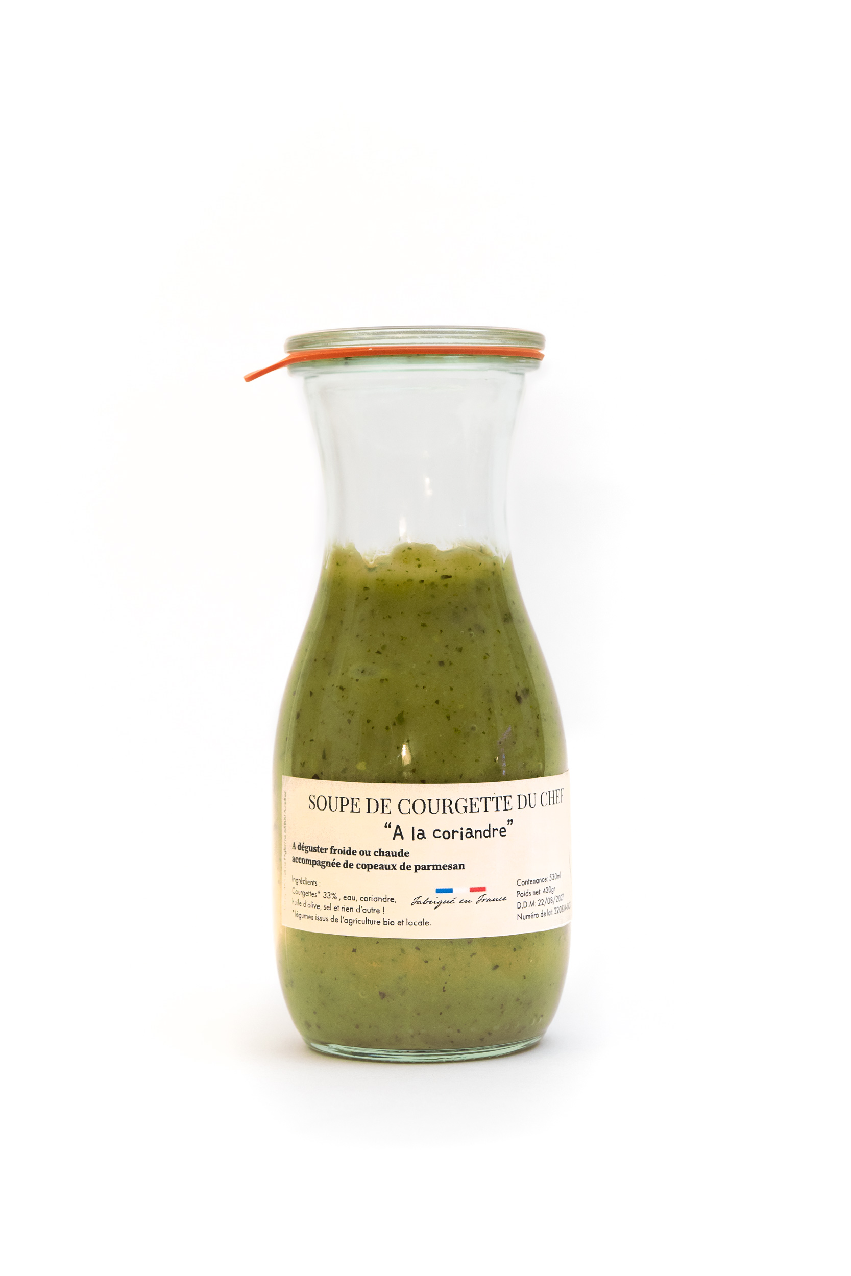 Soupe de courgettes du chef