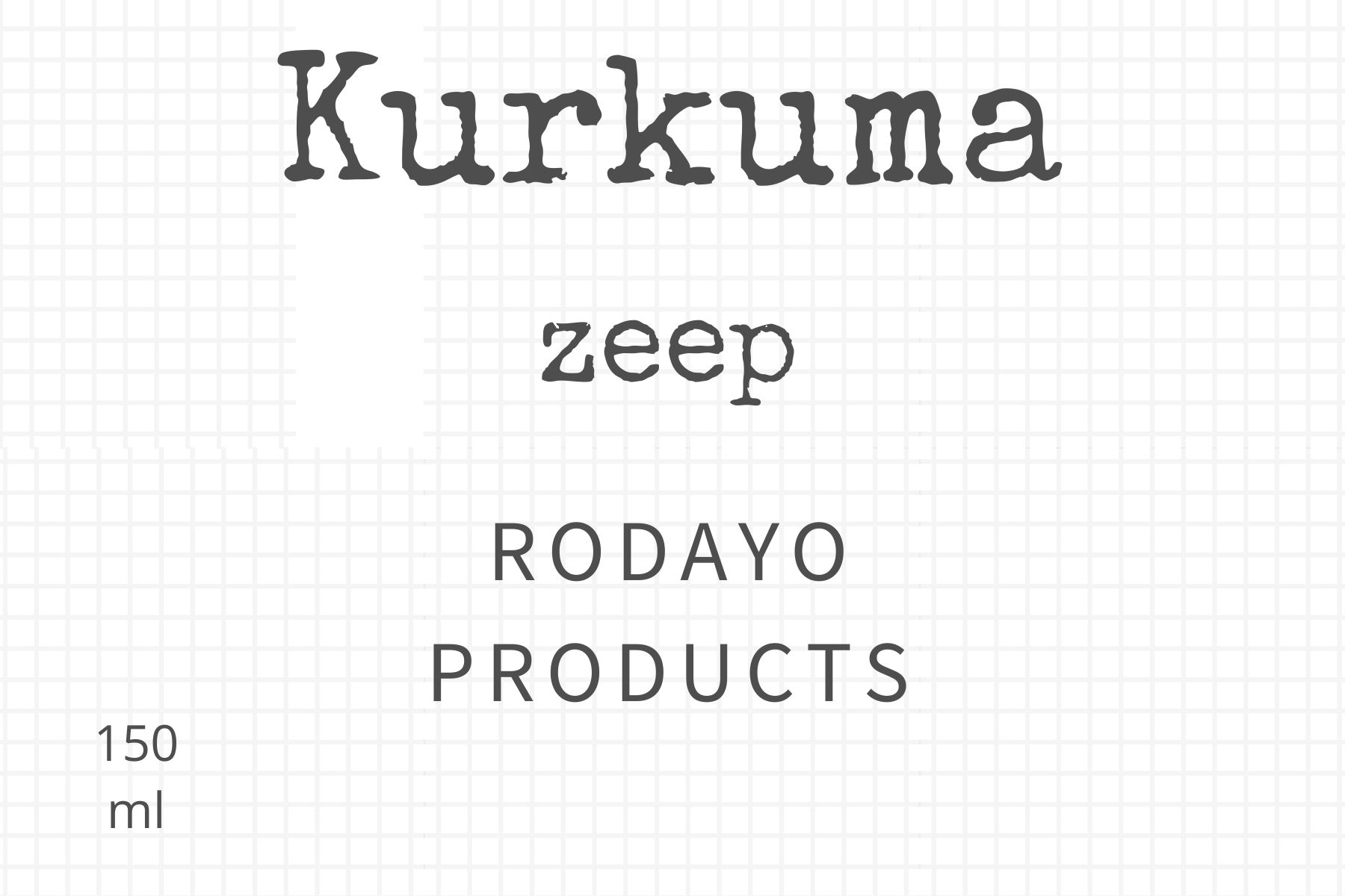 Kurkuma zeep