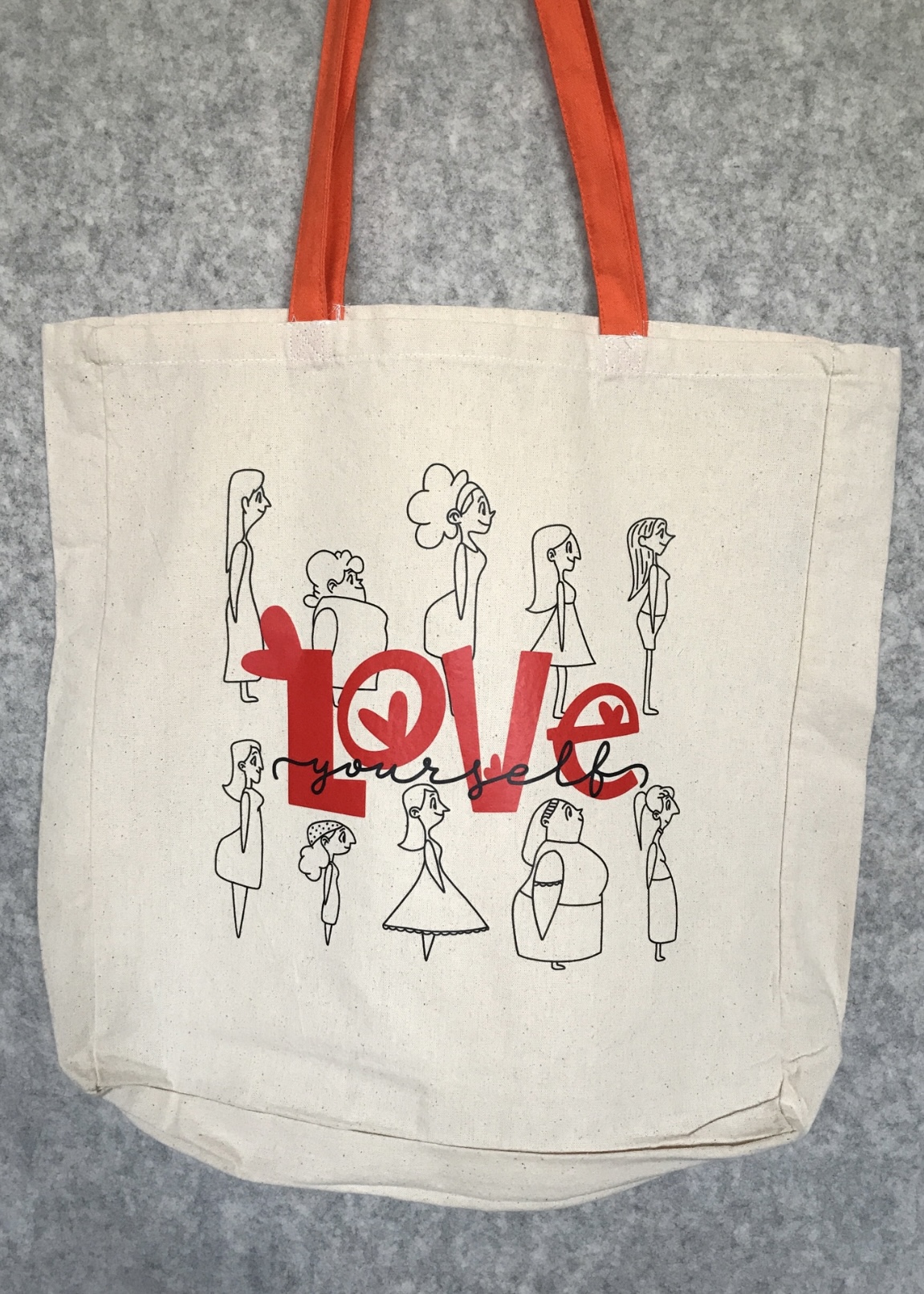 Borsa cotone "Love Yourself"