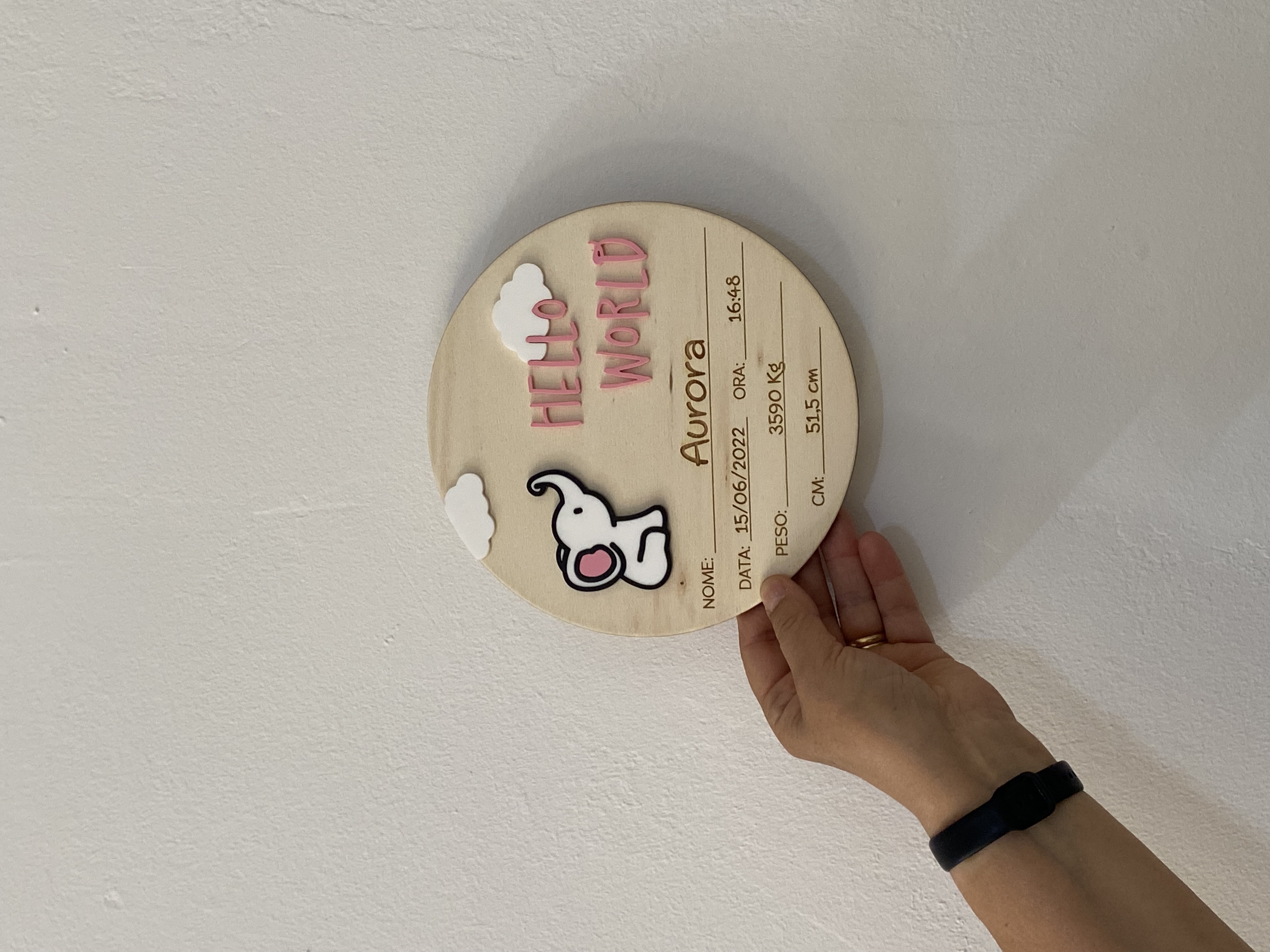 Cerchiotto Nascita Elefantino