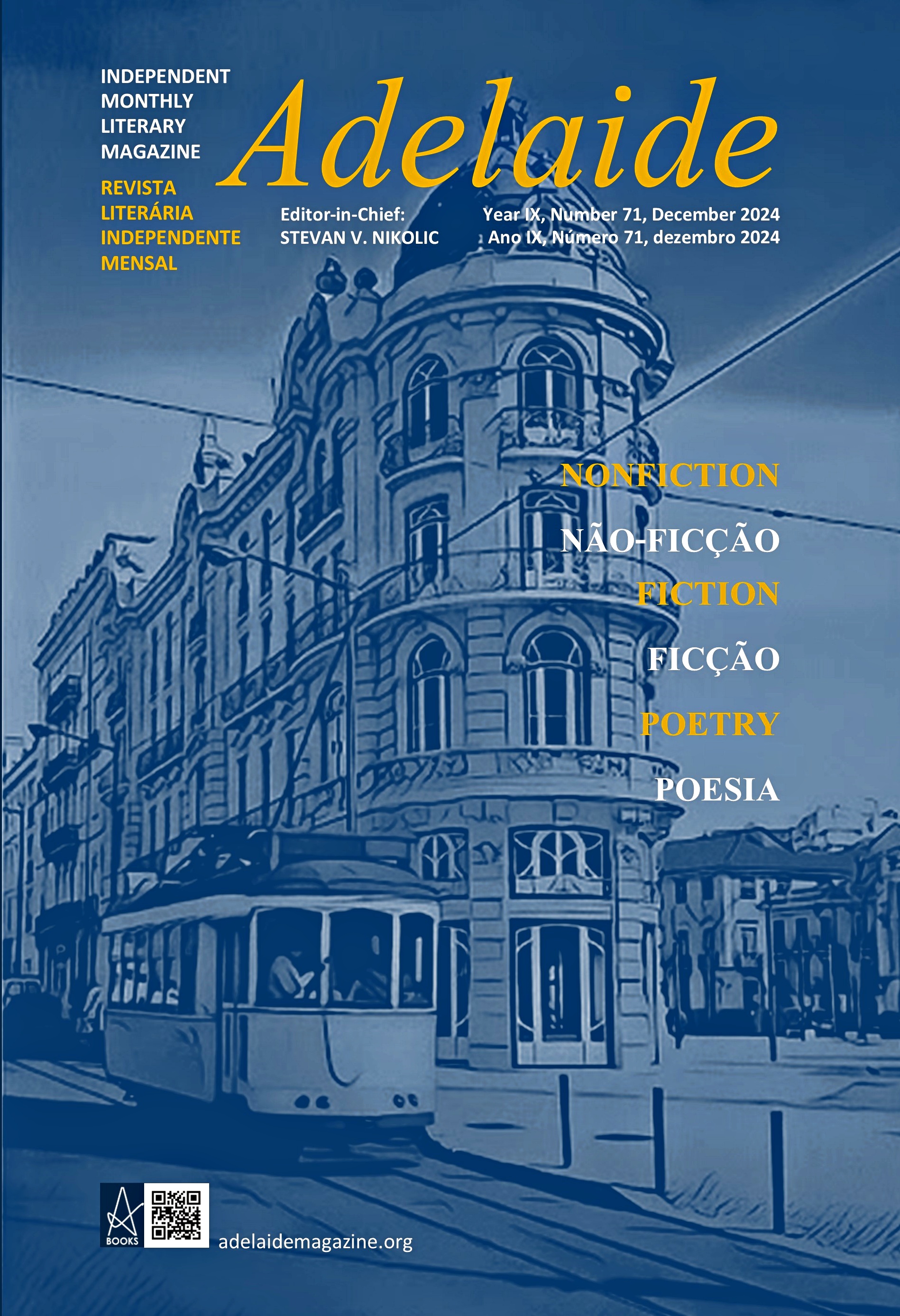Adelaide Literary Magazine No.71 Adelaide Literary Magazine