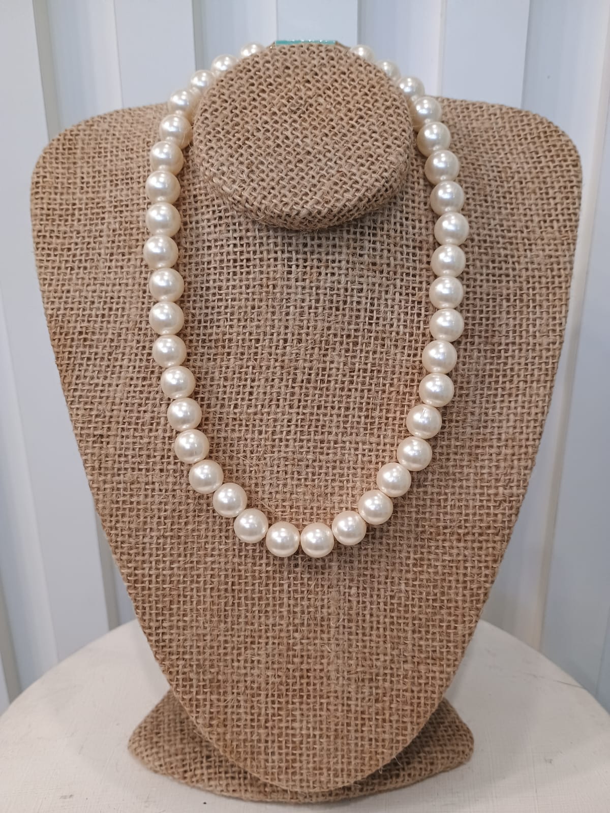 Colar bolas de pérolas