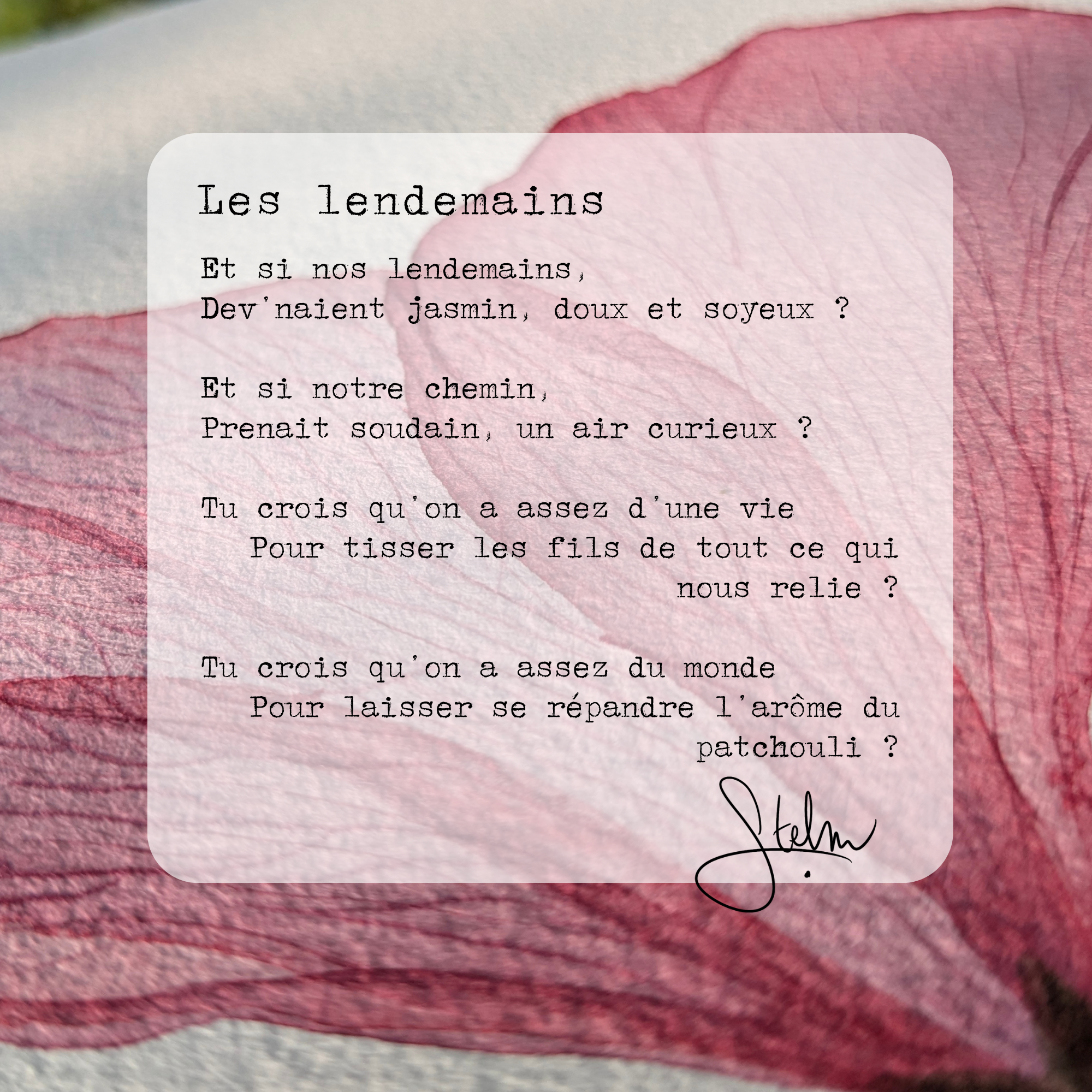 Art aquarelle et poésie