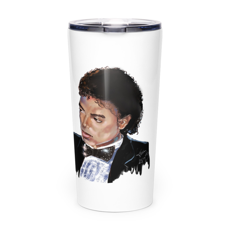 Tapered stainless steel tumbler