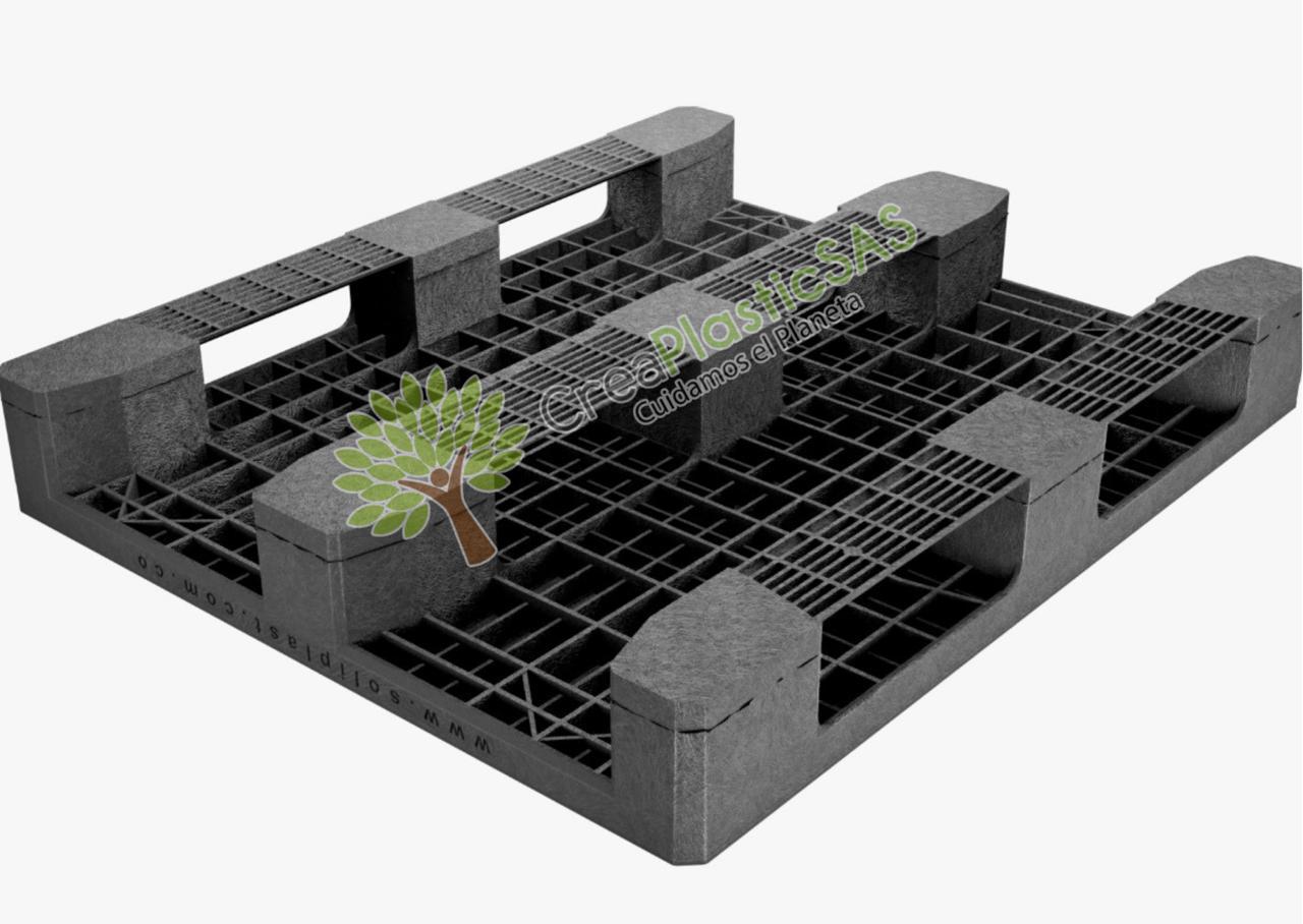 Estiba Plástica 4 Entradas Pesada