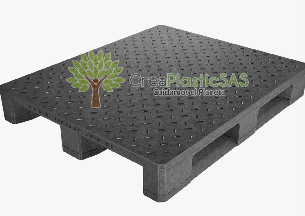 Estiba Plástica 4 Entradas Pesada