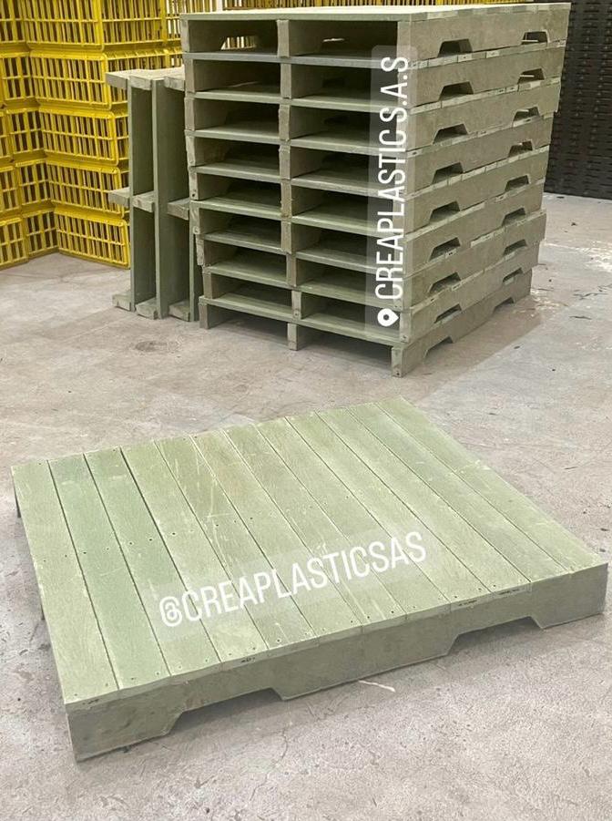 Estiba Plástica Tipo Madera Pesada