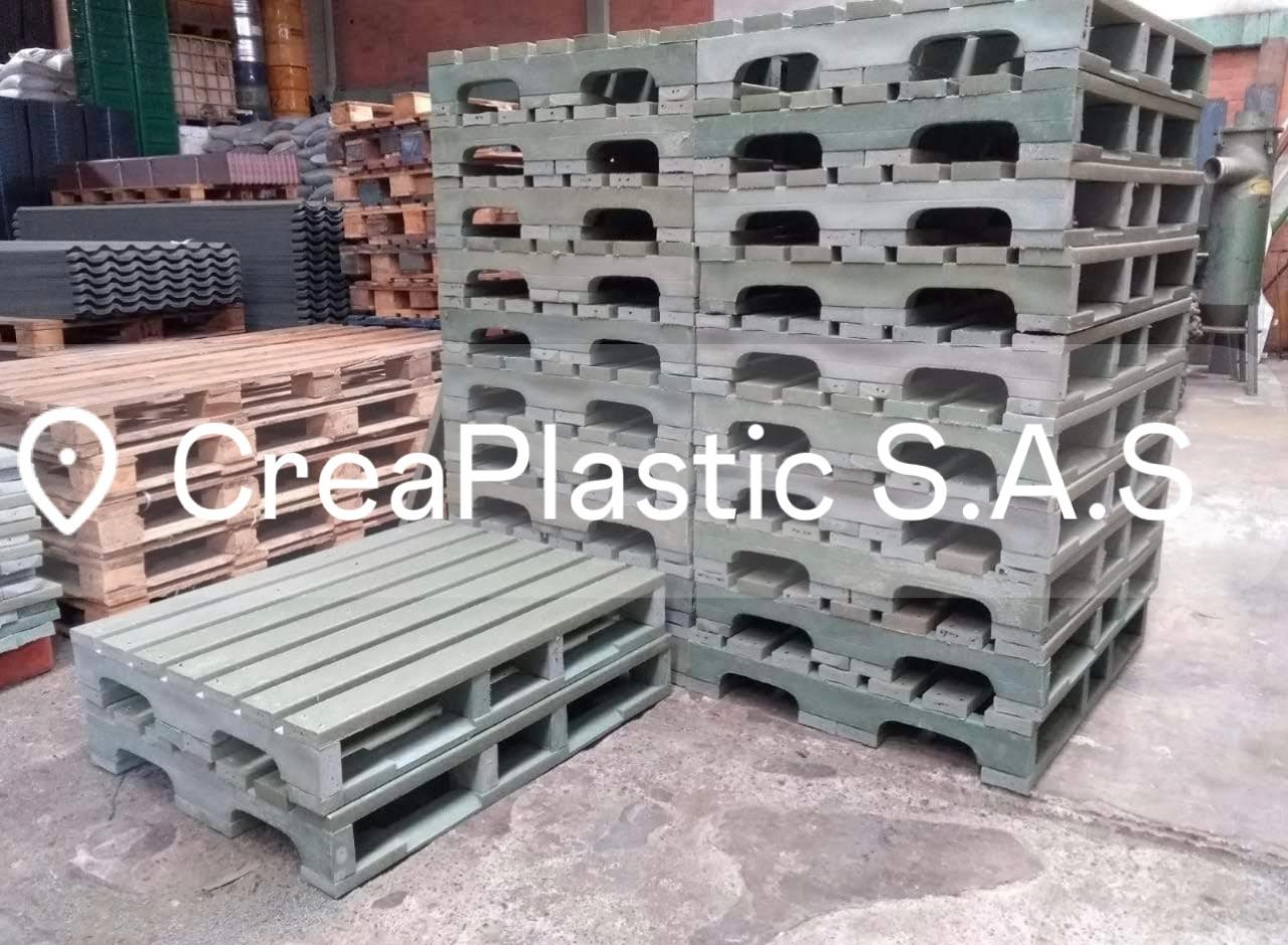 Estiba Plástica Tipo Madera Pesada