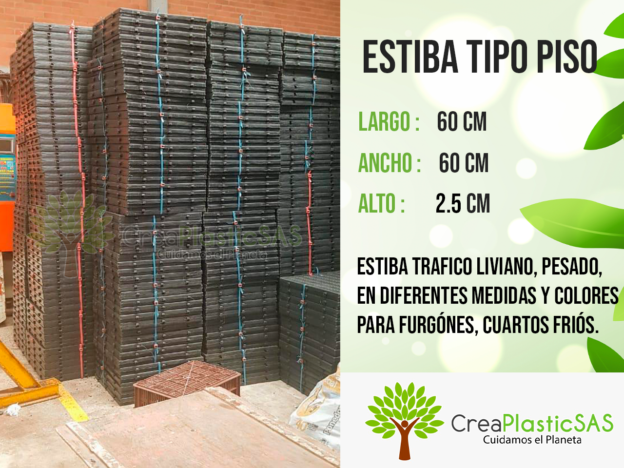 Estiba Tipo Piso Liviana